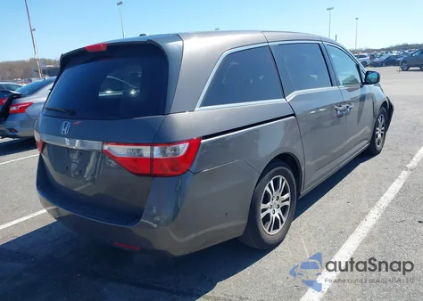 2011 Honda Odyssey Ex-L from USA, damaged, VIN 5FNRL5H68BB009036